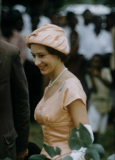 1956年出访东非，在坦桑尼亚的玛格丽特公主