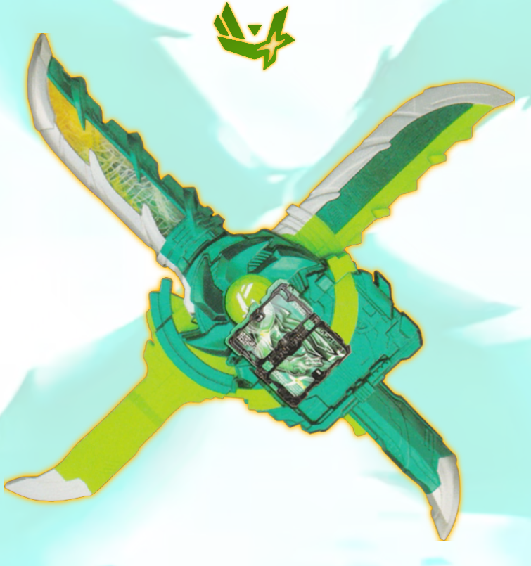 风双剑翠风，手里剑。假面骑士剑斩。《假面骑士圣刃》系列。(侵权删)