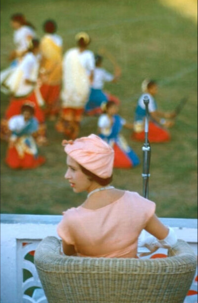 1956年出访东非，在坦桑尼亚的玛格丽特公主