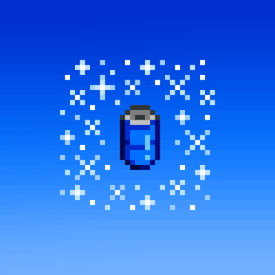 星露谷物语joja可乐临摹，纯手工临摹绘制