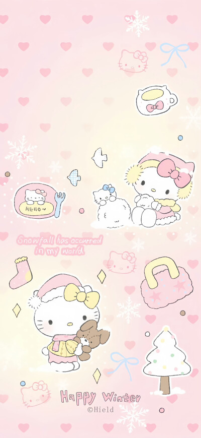 卡通壁纸·图源微博