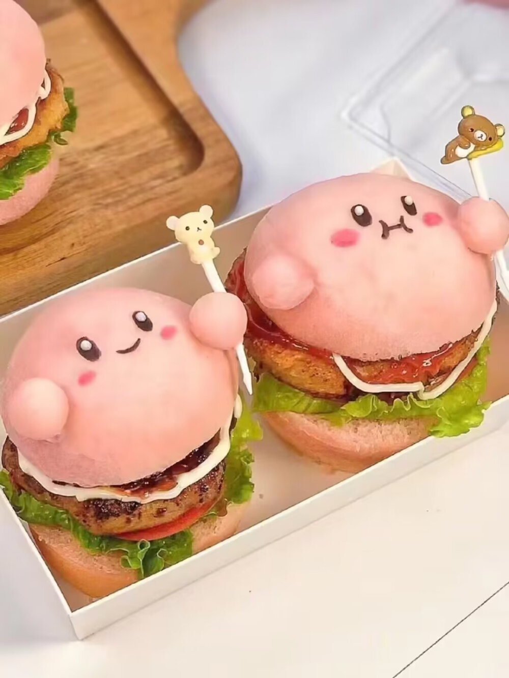 可爱的面包 汉堡包
