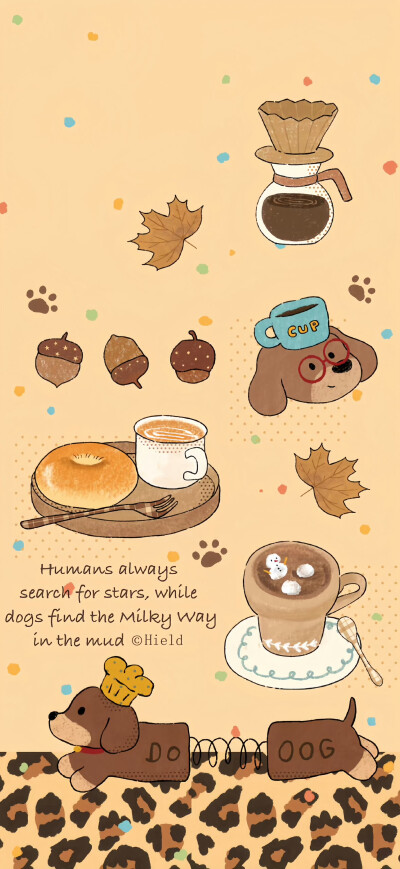 卡通壁纸·图源微博