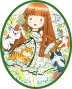 “魔仙花园的故事”系列作者--(日)安蒜保子
