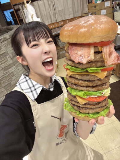 呵呵呵…我要吃汉堡呀❤️