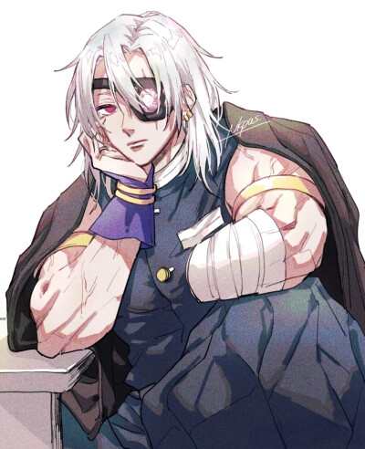 【宇髓天元】
x画师：nkpas