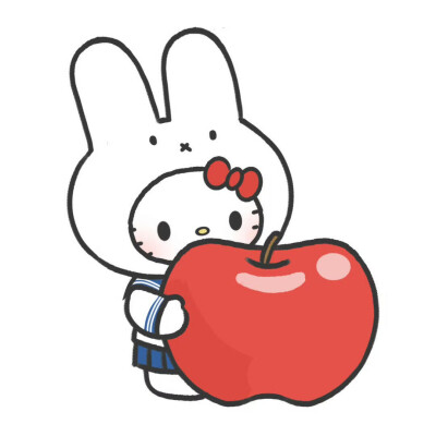 Miffy×Kitty可爱头像
图源：Kitty小宇宙
#闺蜜头像#