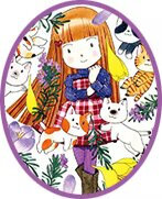 “魔仙花园的故事”系列作者--(日)安蒜保子
