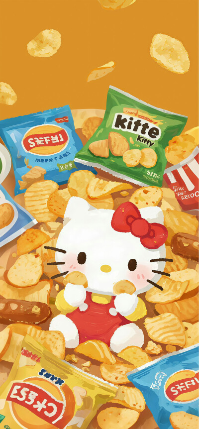 Kitty满屏水果可爱壁纸
图源：ss
#插画壁纸#