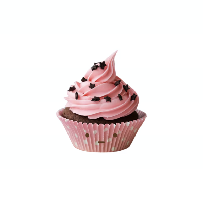 自制纸杯蛋糕颜文字白底头像