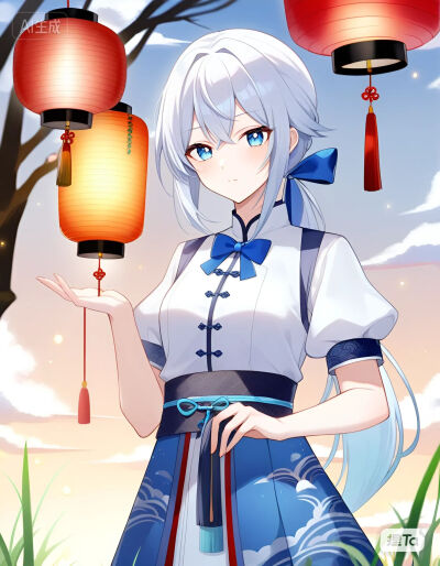 古风白毛雪茗羽