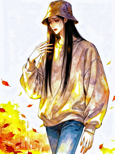 封面故事|你的神情忧郁得像宇宙#创作人计划# 充能计划画画#国漫国风#封面人物 #审美积累