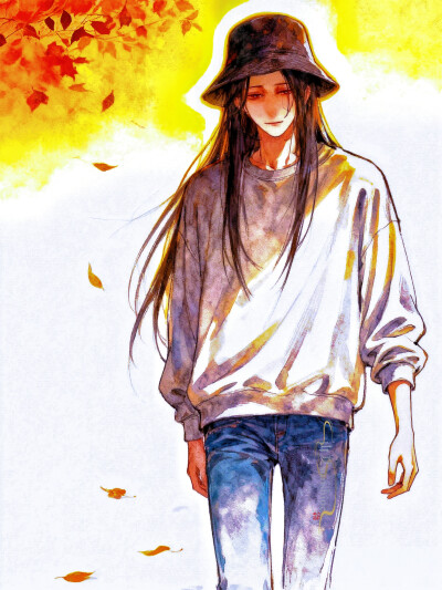 封面故事|你的神情忧郁得像宇宙#创作人计划# 充能计划画画#国漫国风#封面人物 #审美积累