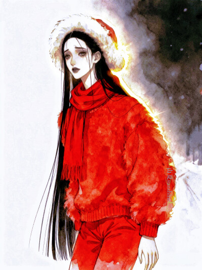 封面故事|你的神情忧郁得像宇宙#创作人计划# 充能计划画画#国漫国风#封面人物 #审美积累