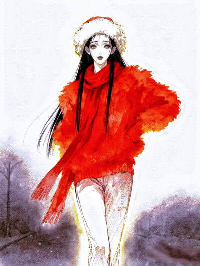 封面故事|你的神情忧郁得像宇宙#创作人计划# 充能计划画画#国漫国风#封面人物 #审美积累