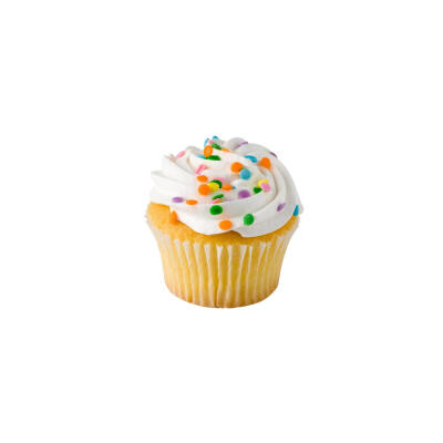 纸杯蛋糕白底头像