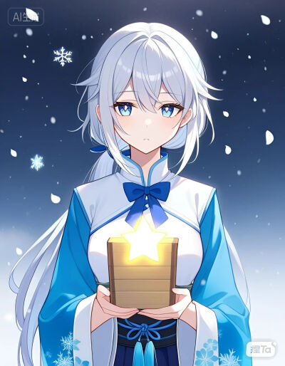 古风白毛雪茗羽