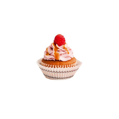 纸杯蛋糕白底头像