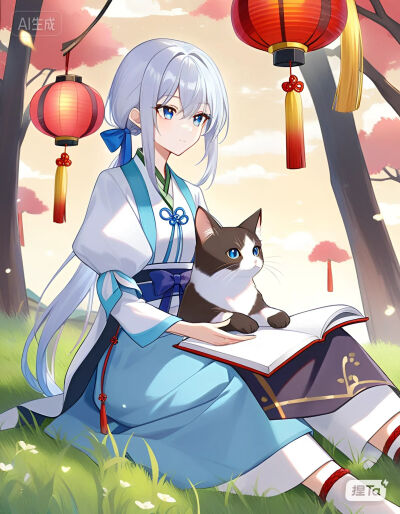 古风白毛雪茗羽