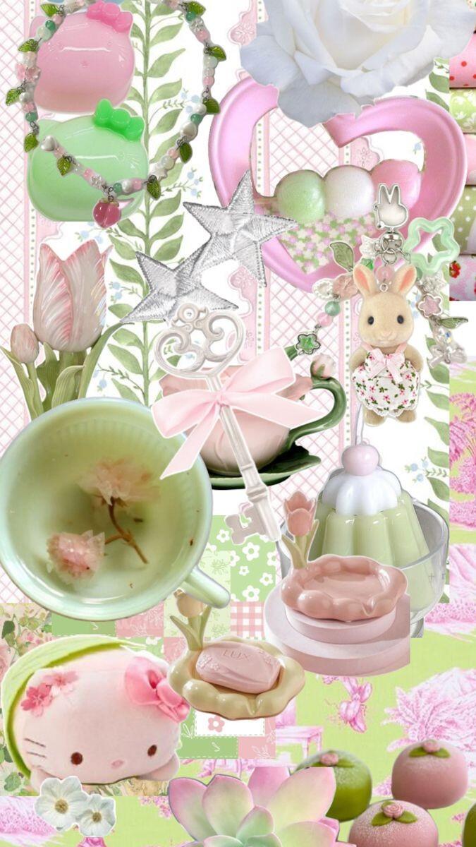 粉绿pinkgreen 极繁风