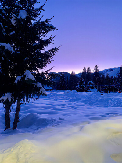 冬日背景图 蓝调背景图