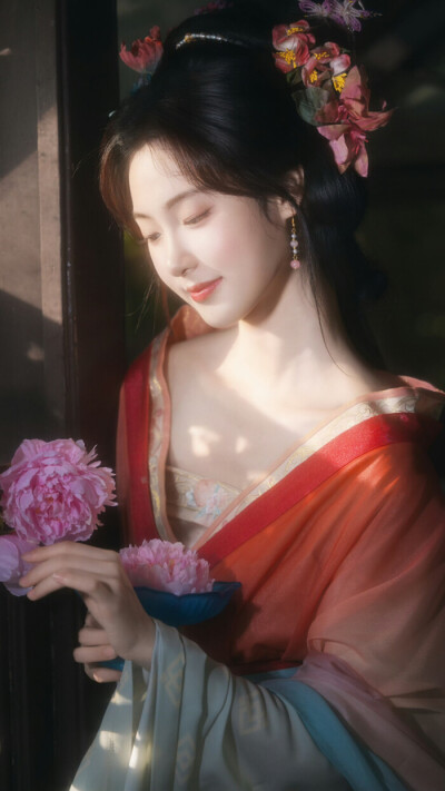 春色无多 开到蔷薇 落尽梨花.