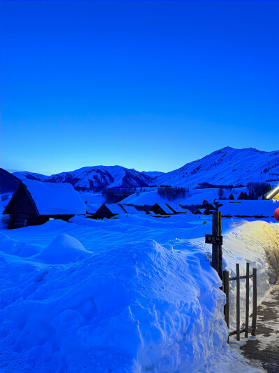 冬日背景图 蓝调背景图