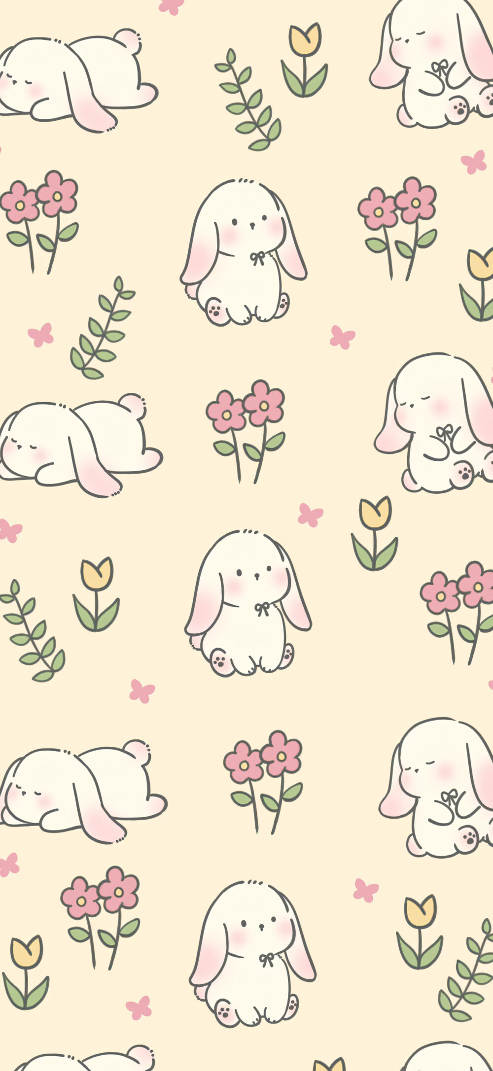 可爱卡通聊天背景图/壁纸！ ​​​