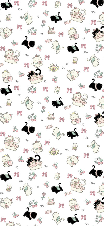 可爱卡通聊天背景图/壁纸！ ​​​