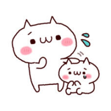 双人猫咪可爱头像