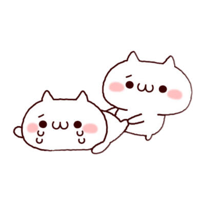双人猫咪可爱头像