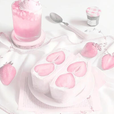 粉色系甜品