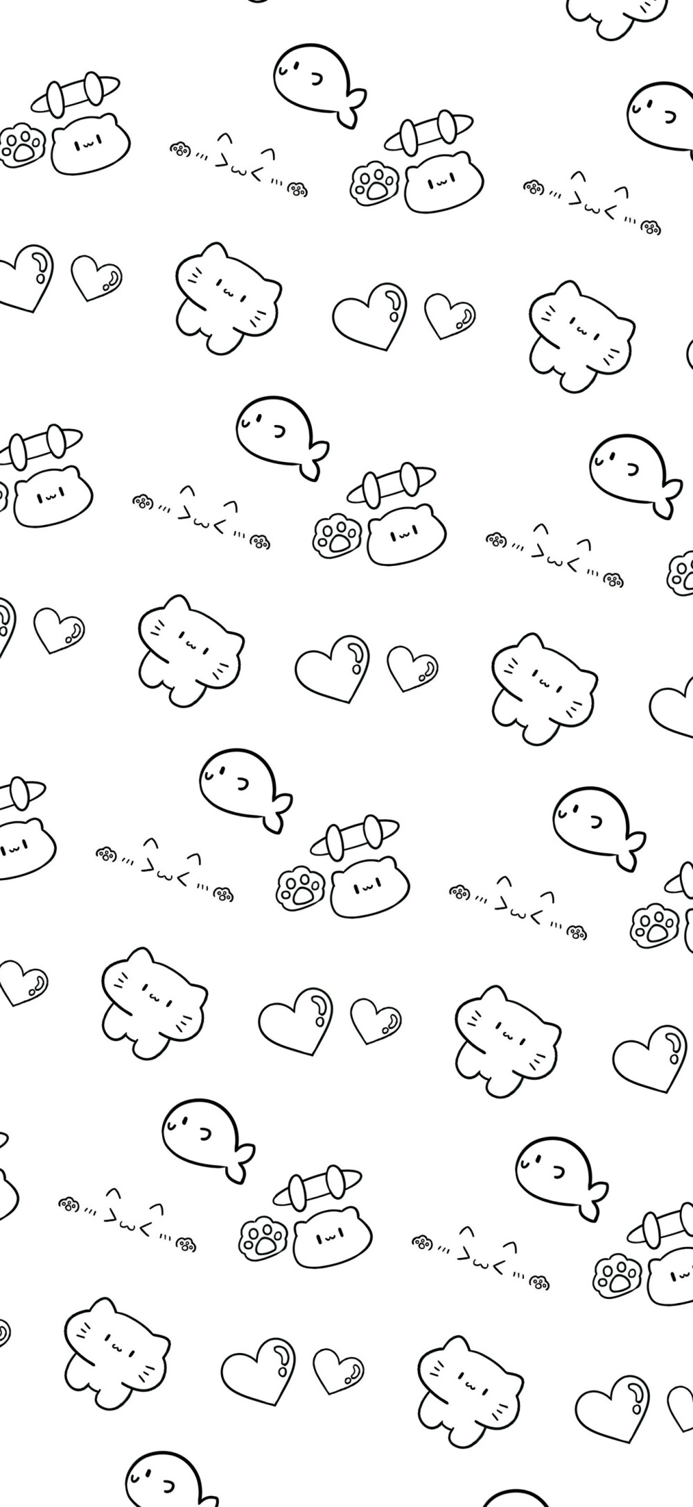 可爱卡通聊天背景图/壁纸！ ​​​