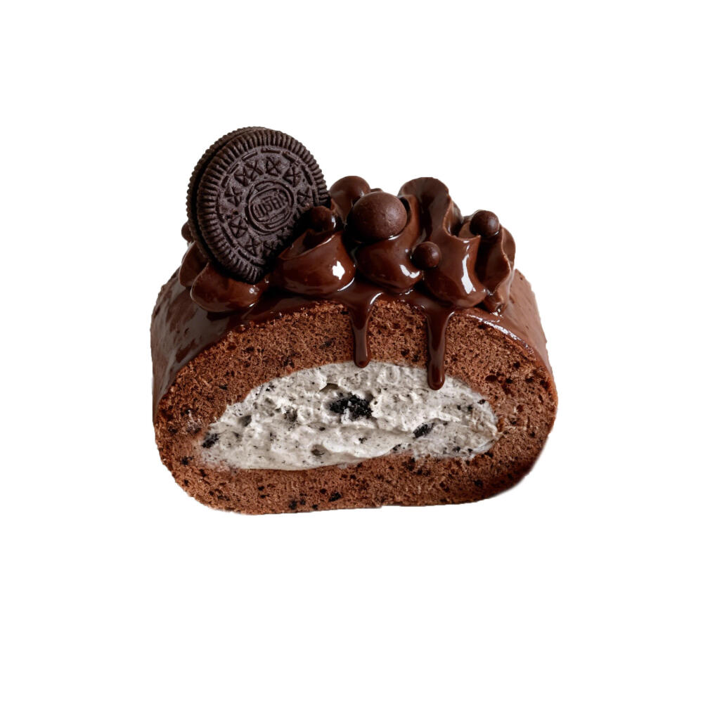 巧克力甜品白底