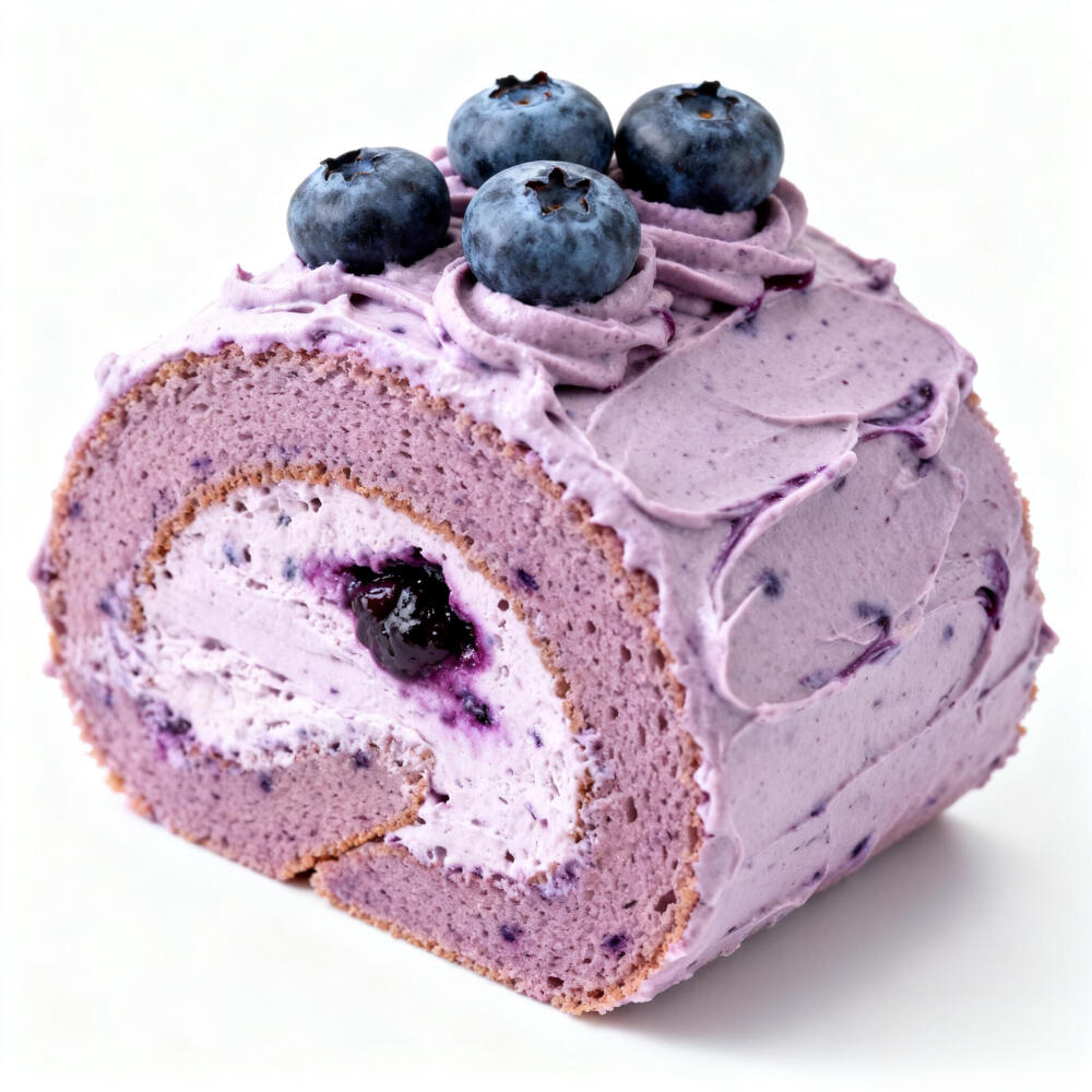 蓝莓甜品白底头像