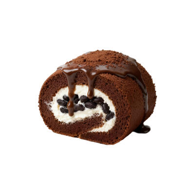 巧克力甜品白底