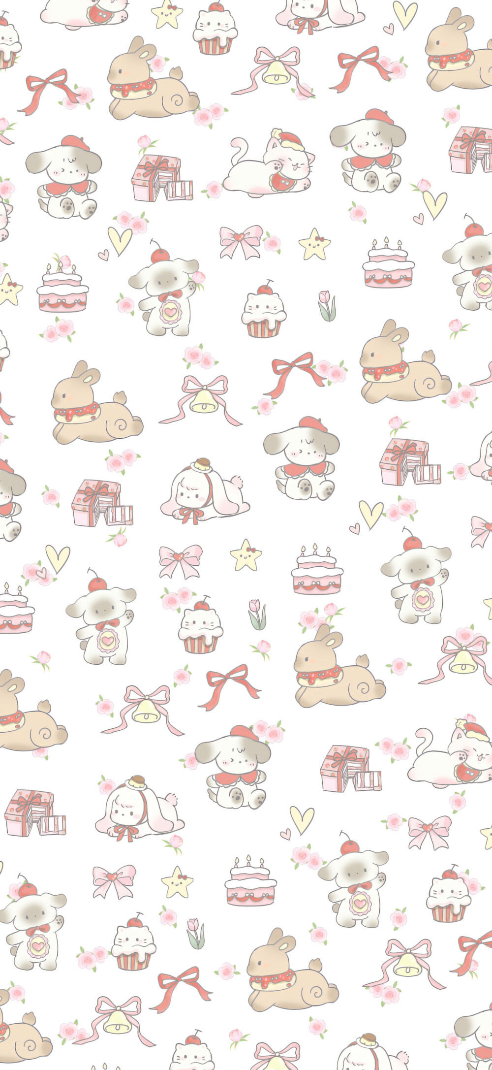 可爱卡通聊天背景图/壁纸！ ​​​