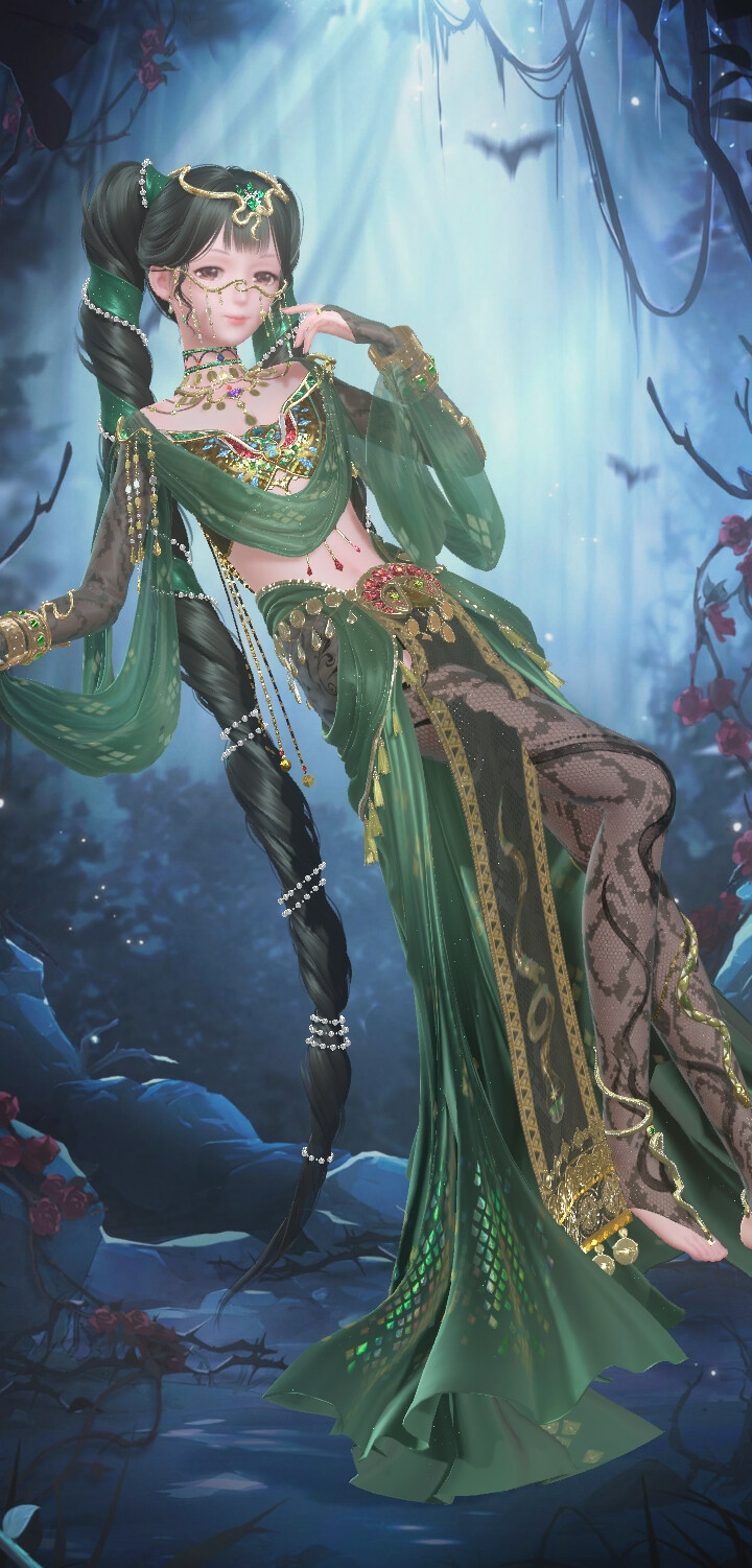 闪耀暖暖 幽鳞碧影