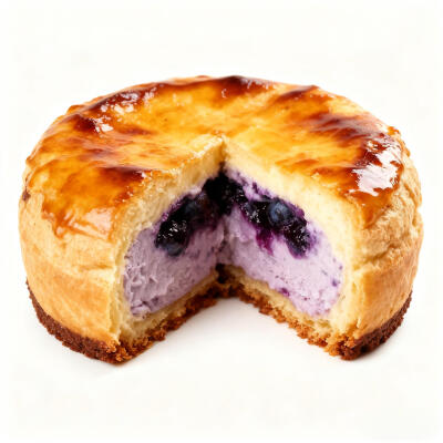 蓝莓甜品白底头像