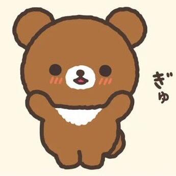 轻松熊茶小熊可爱头像