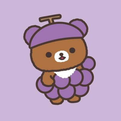 轻松熊茶小熊可爱头像