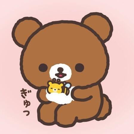 轻松熊茶小熊可爱头像