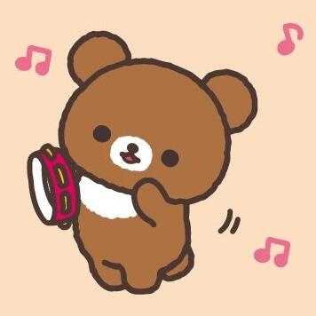 轻松熊茶小熊可爱头像