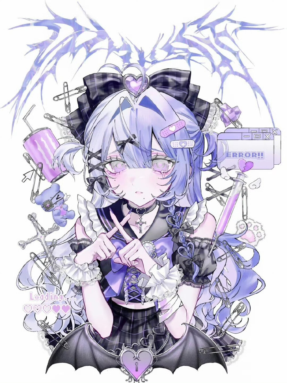 画师：雫月すい
X：_nya_xoxo ​​​