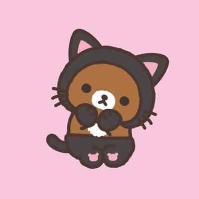 轻松熊茶小熊可爱头像