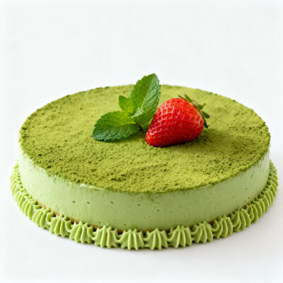 抹茶甜品白底头像