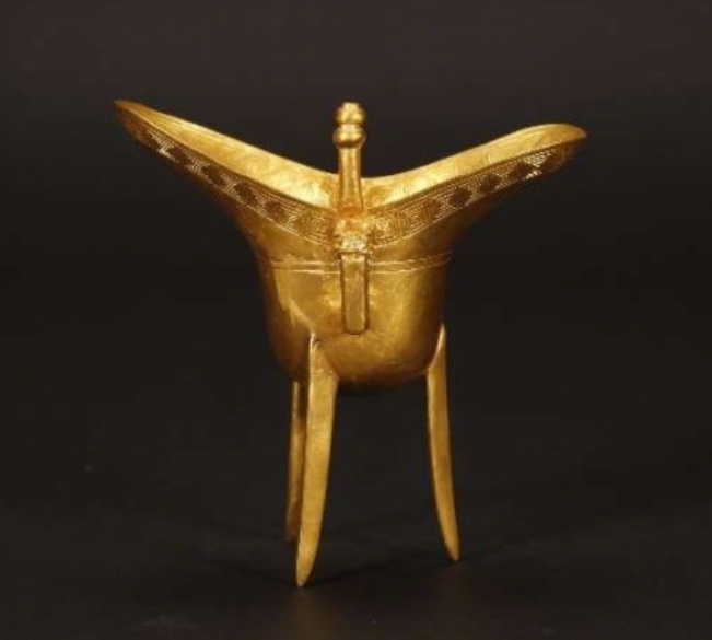 明代 回纹金爵杯观复博物馆 藏