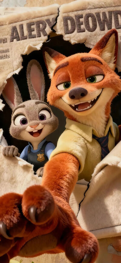 可爱壁纸~疯狂动物城~