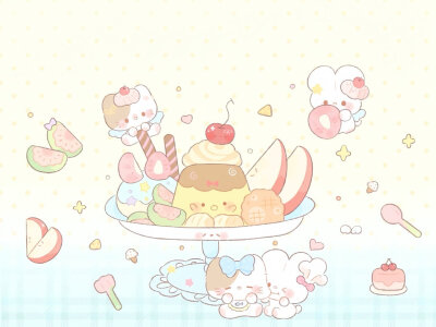 iPad 壁纸 套图 可爱 卡通