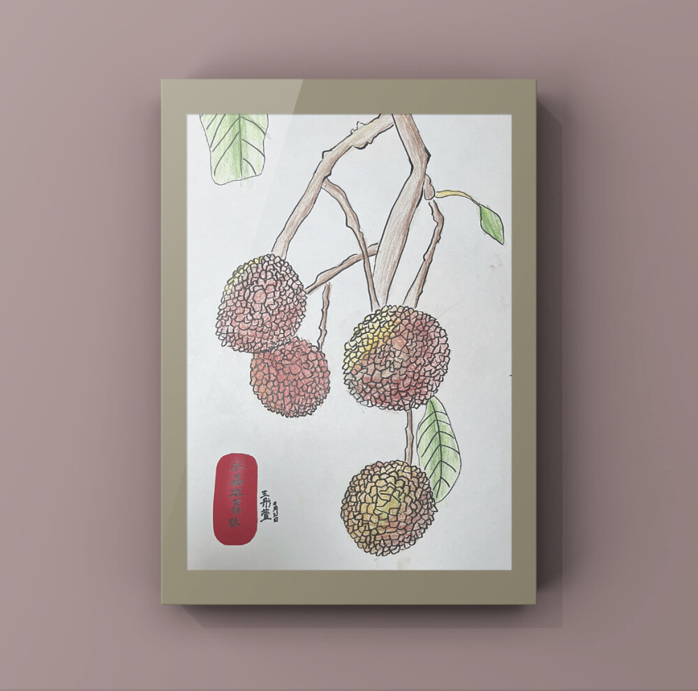 米罗艺术工作室•荔枝写生